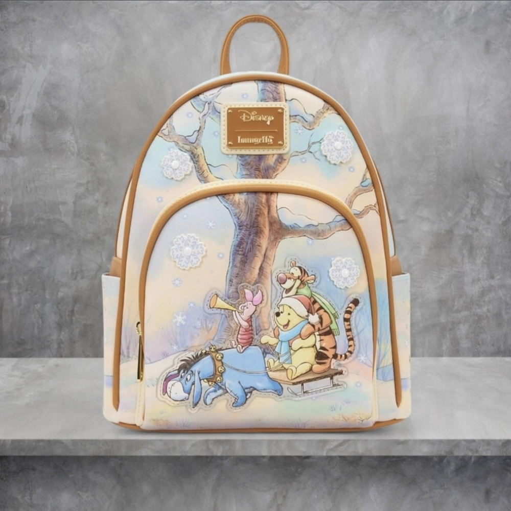 Disney: Winnie The Pooh and Friends Sledding Loungefly